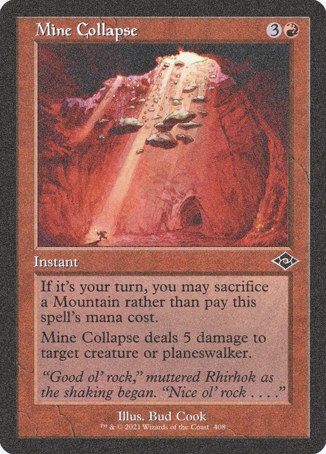 Mine Collapse (MH2) (408) / Foil Etched