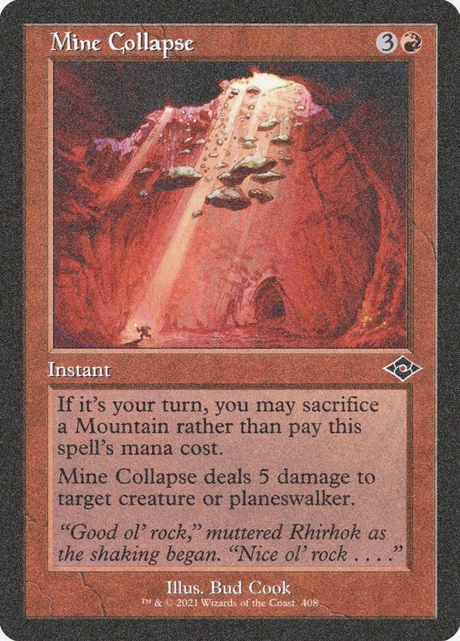Mine Collapse (MH2) (408) / Foil Etched