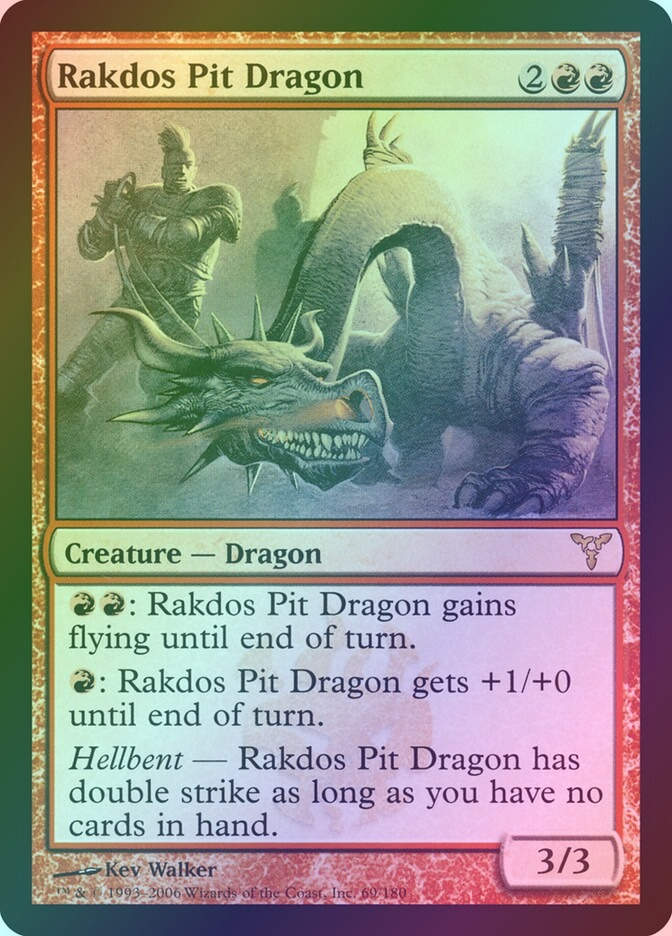 Rakdos Pit Dragon (DIS) (69) / Foil