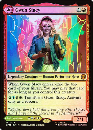 Gwen Stacy // Ghost-Spider (SPM) (78) / Foil
