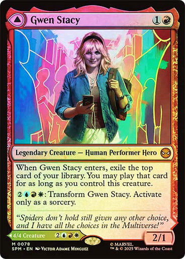 Gwen Stacy // Ghost-Spider (SPM) (78) / Foil