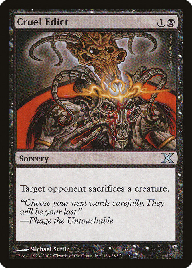 Cruel Edict (10E) (133)