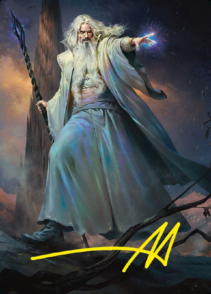Saruman of Many Colors (ALTR) (20) / Firma Dorada