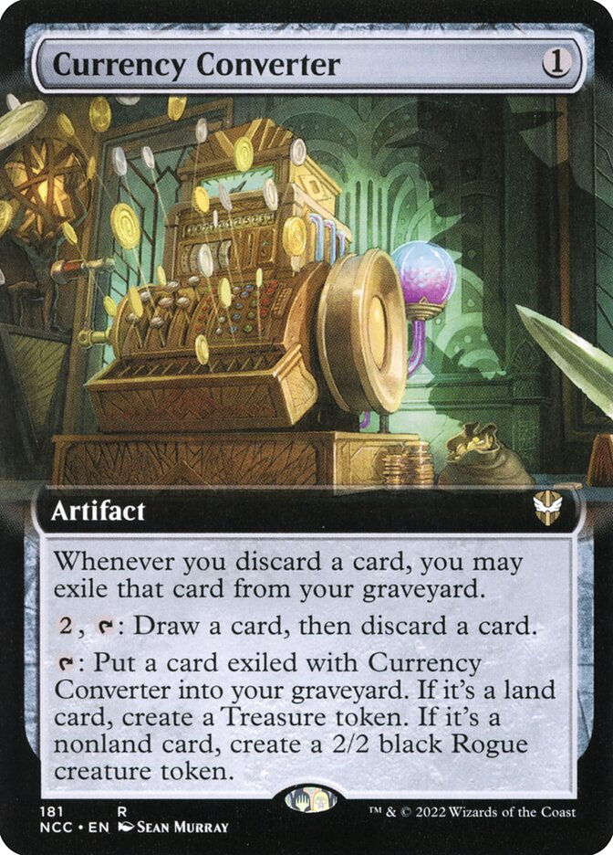 Currency Converter (NCC) (181) / Extended Art