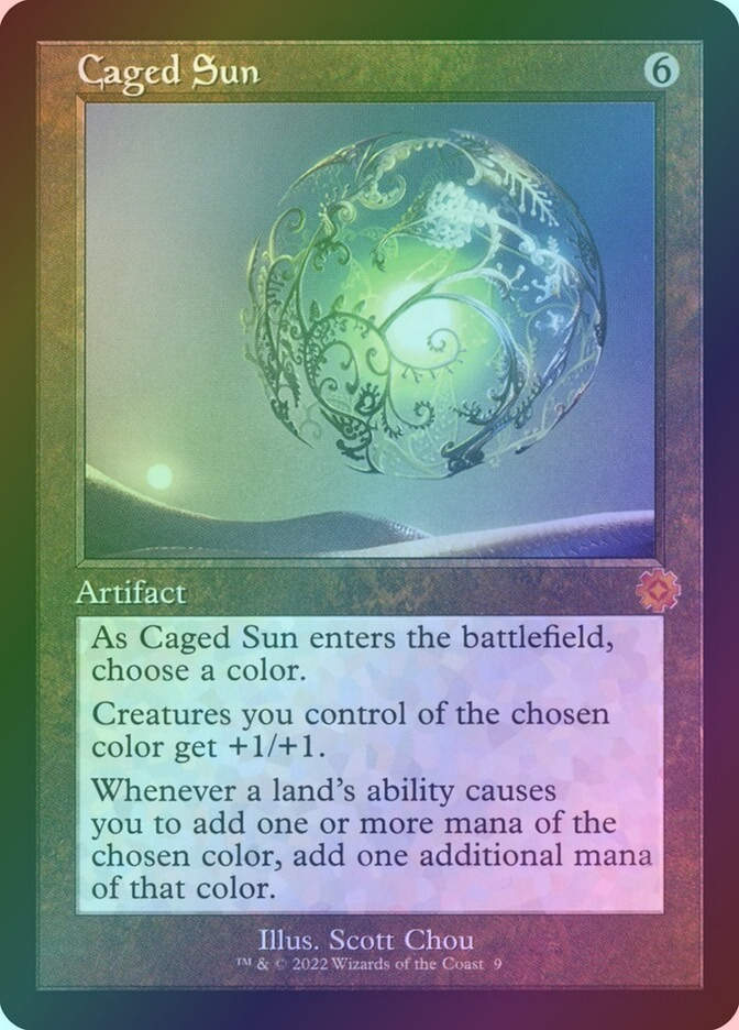 Caged Sun (BRR) (9) / Foil