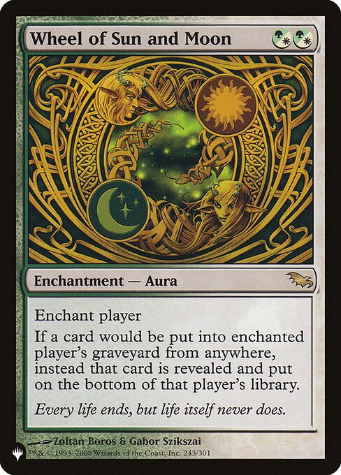 Wheel of Sun and Moon (PLST) (SHM-243)