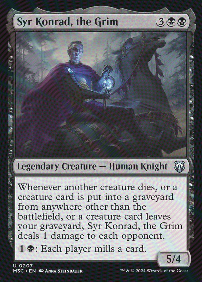 Syr Konrad, the Grim (M3C) (207) / Ripple Foil