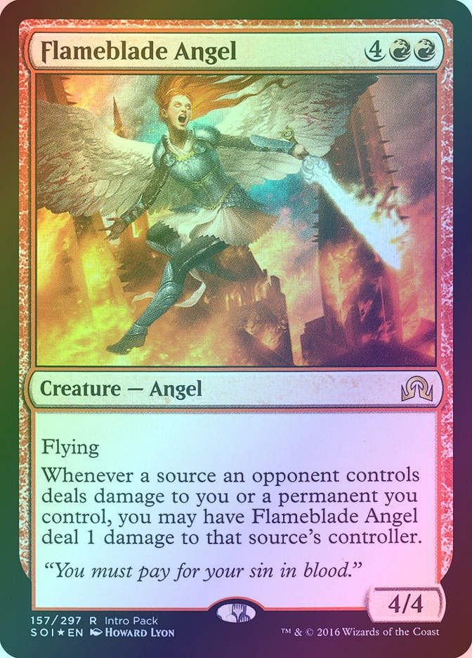 Flameblade Angel (PSOI) (157) / Foil