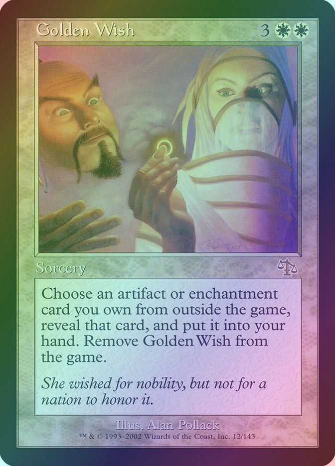 Golden Wish (JUD) (12) / Foil