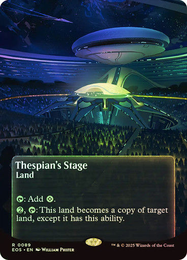 Thespian's Stage (EOS) (89) / Borderless / Foil