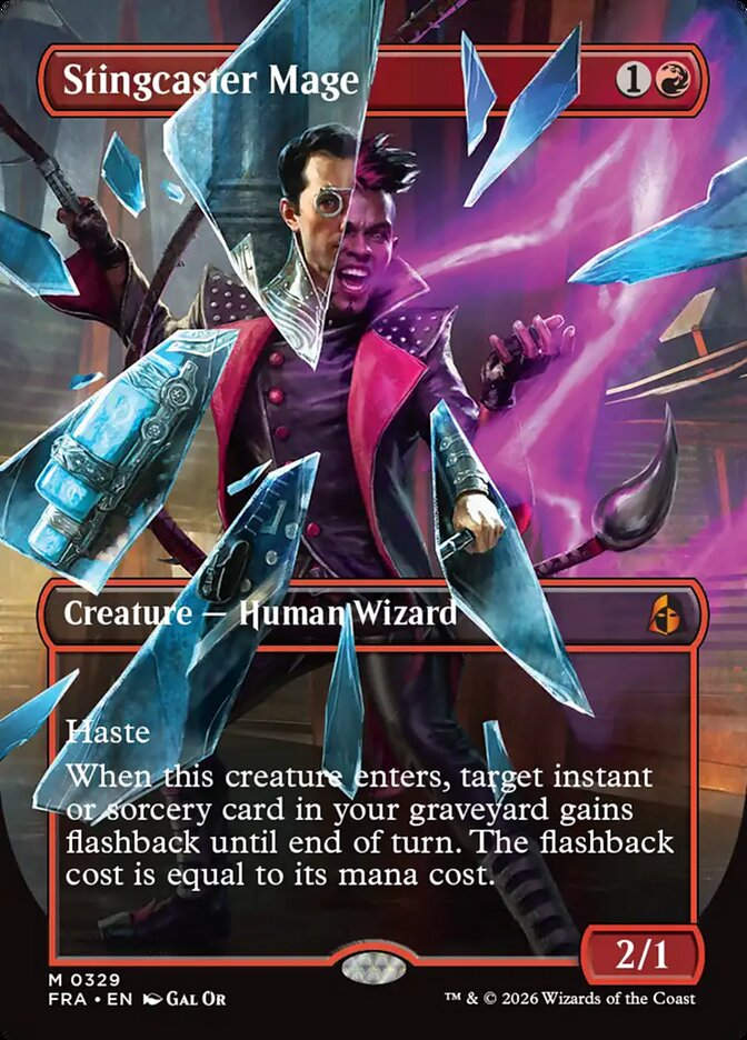 Stingcaster Mage (FRA) (329) / Borderless