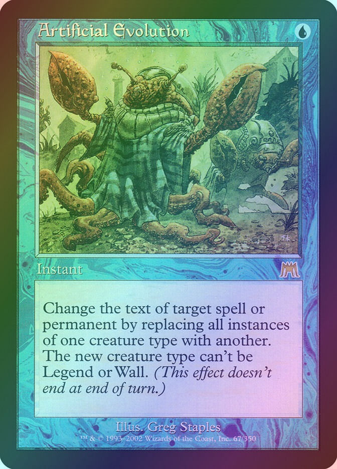 Artificial Evolution (ONS) (67) / Foil