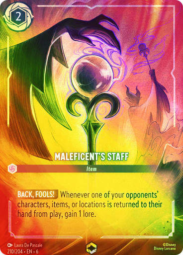 Maleficent's Staff (Enchanted)