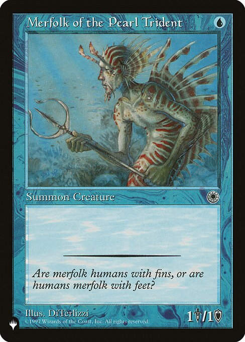 Merfolk of the Pearl Trident (PLST) (POR-60)