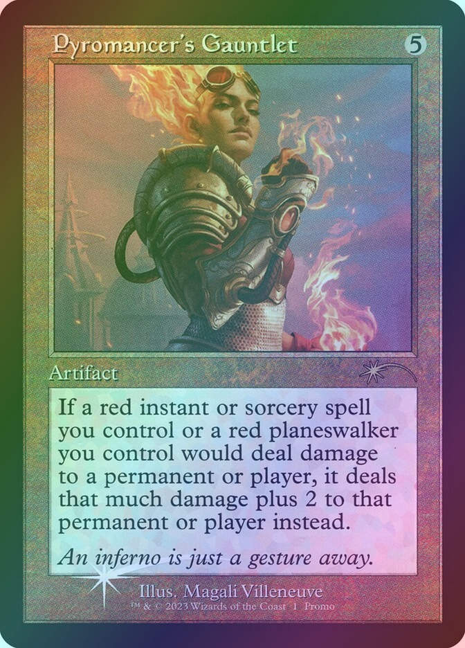 Pyromancer's Gauntlet (PMEI) (2023-6) / Foil