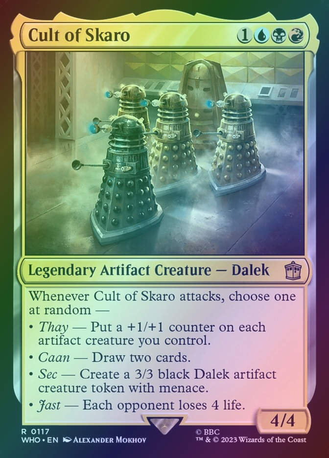 Cult of Skaro (WHO) (117) / Foil