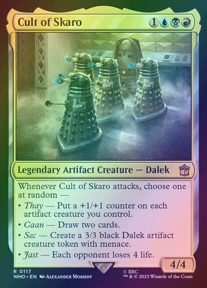 Cult of Skaro (WHO) (117) / Foil