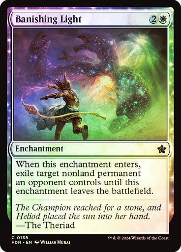 Banishing Light (FDN) (138) / Foil