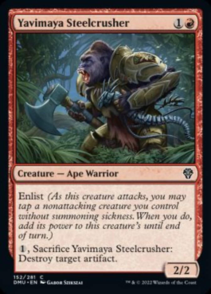 Yavimaya Steelcrusher (DMU)