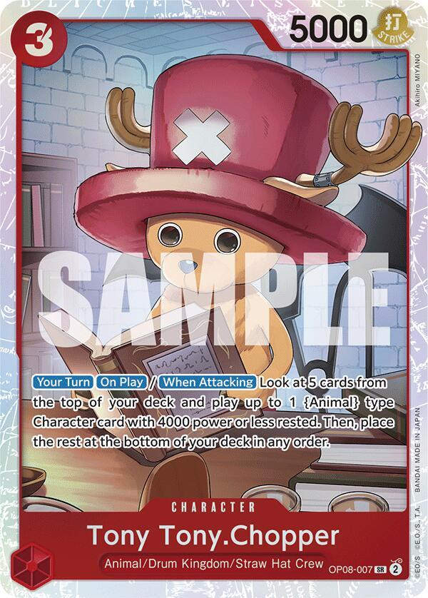 Tony Tony.Chopper (007) (OP08-007) / Foil