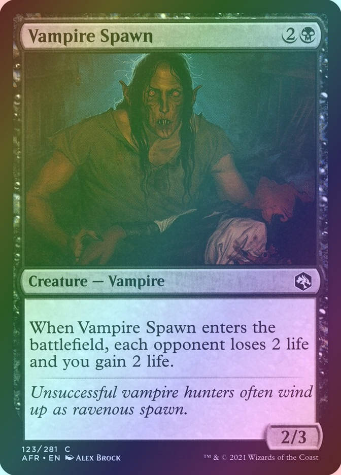 Vampire Spawn (AFR) (123) / Foil