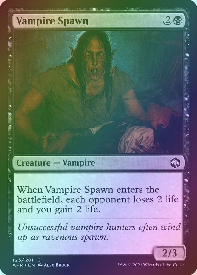 Vampire Spawn (AFR) (123) / Foil