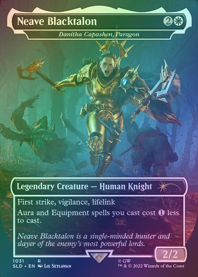 Danitha Capashen, Paragon (SLD) (1031) / Borderless / Foil