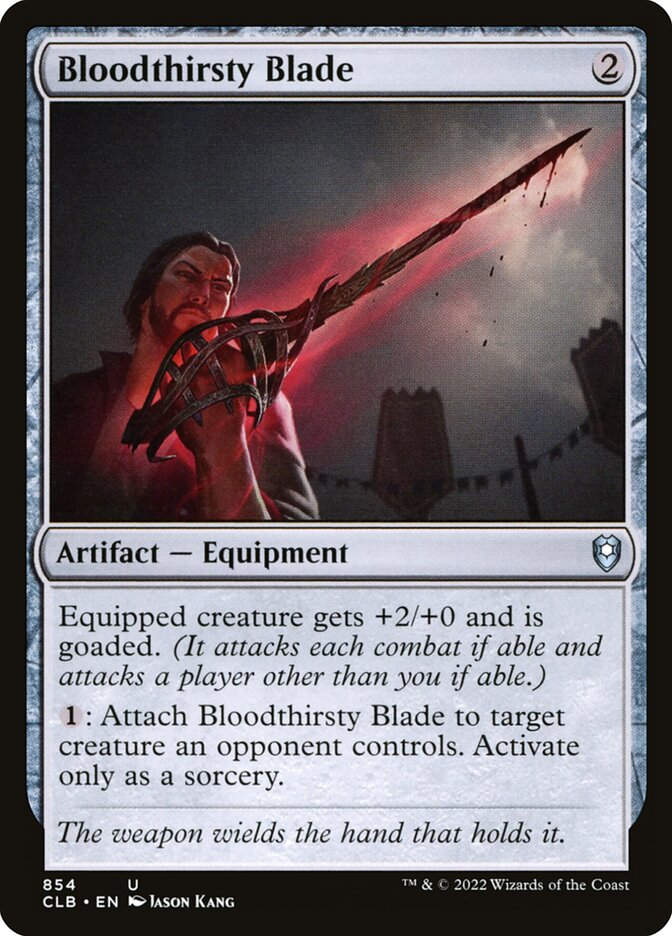 Bloodthirsty Blade (CLB) (854)