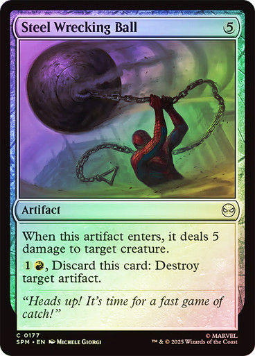 Steel Wrecking Ball (SPM) (177) / Foil