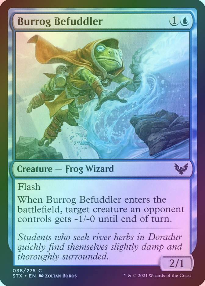 Burrog Befuddler (STX) (38) / Foil