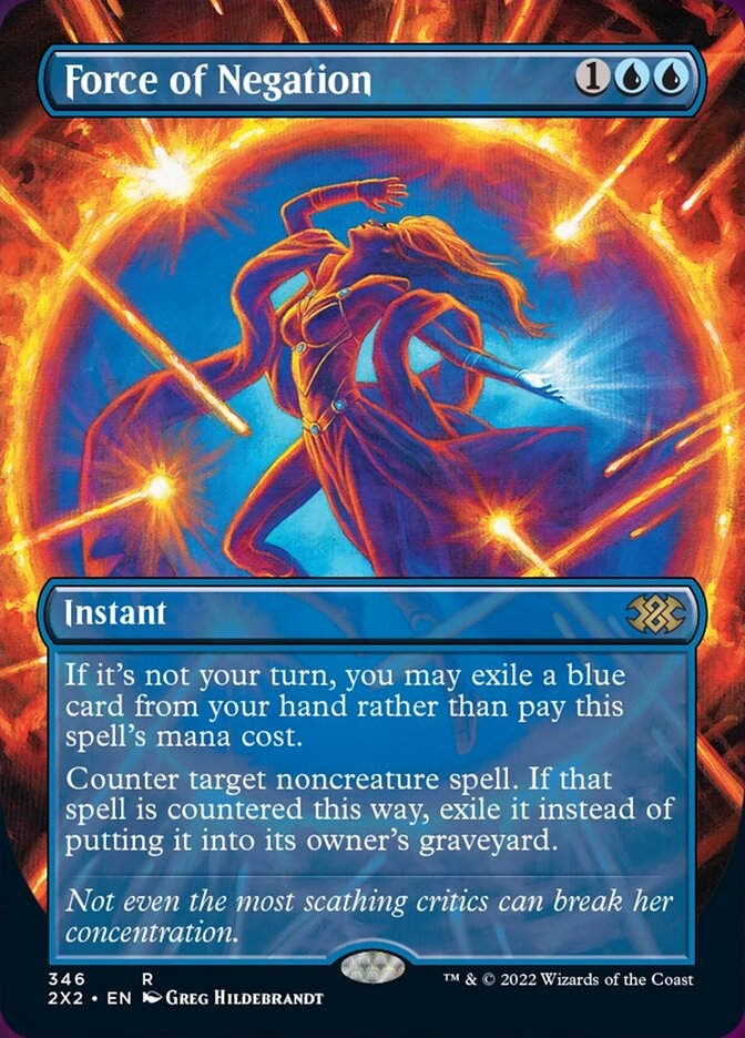 Force of Negation (2X2) / Borderless