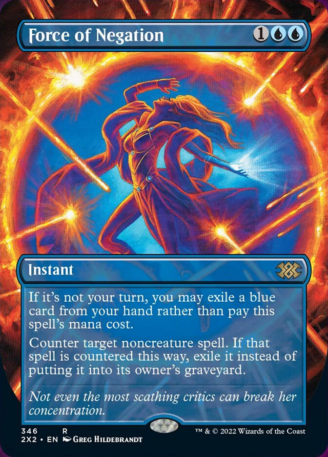 Force of Negation (2X2) / Borderless