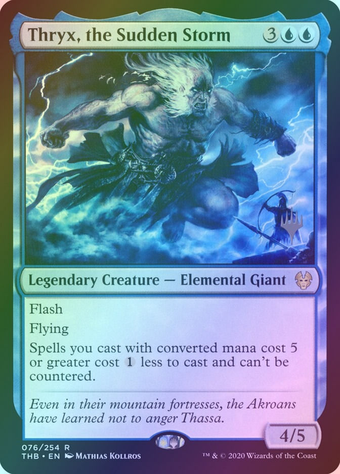 Thryx, the Sudden Storm (PTHB) (76p) / Foil