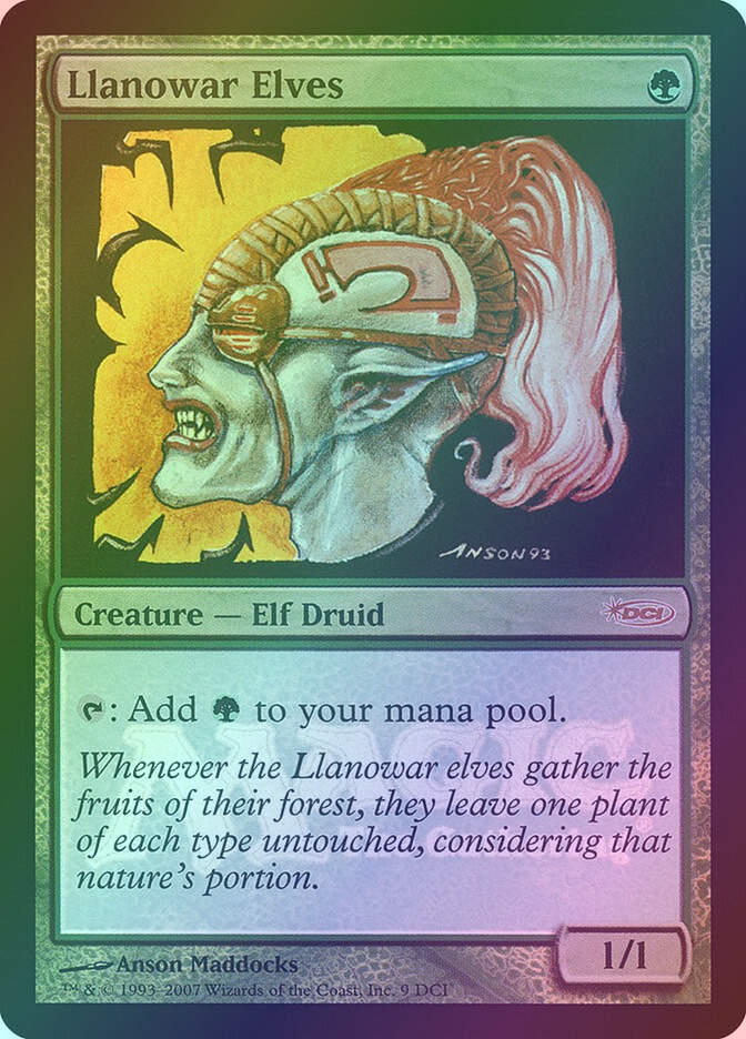Llanowar Elves (DCI) (9) / Foil