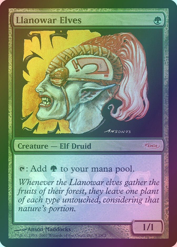 Llanowar Elves (DCI) (9) / Foil