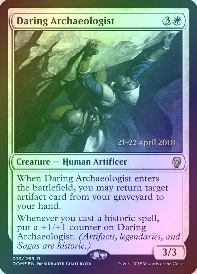 Daring Archaeologist (PDOM) (13s) / Foil