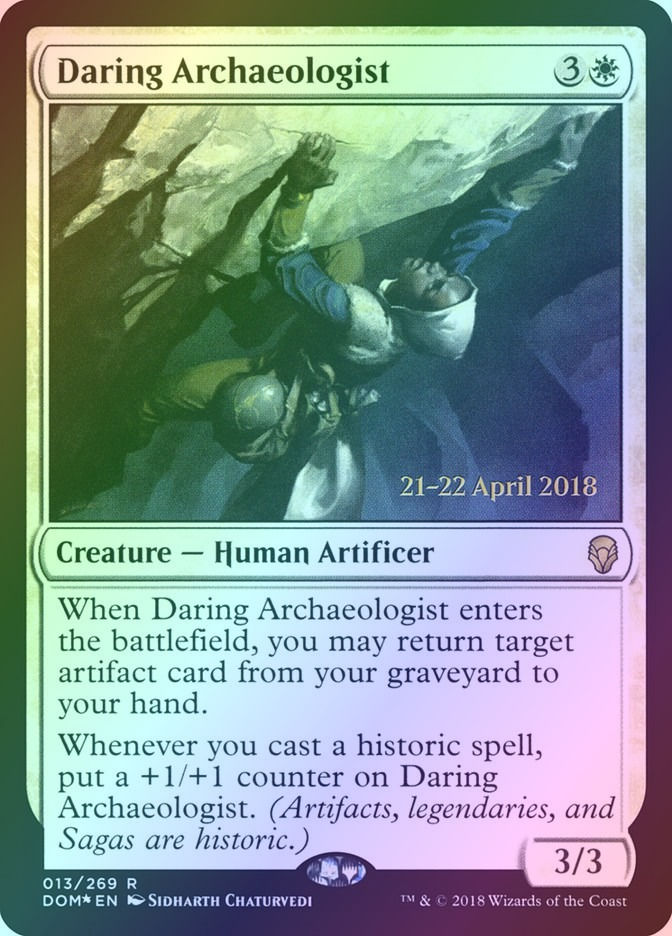 Daring Archaeologist (PDOM) (13s) / Foil