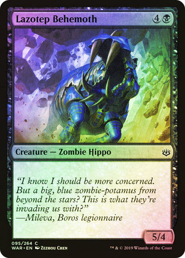 Lazotep Behemoth (WAR) (95) / Foil