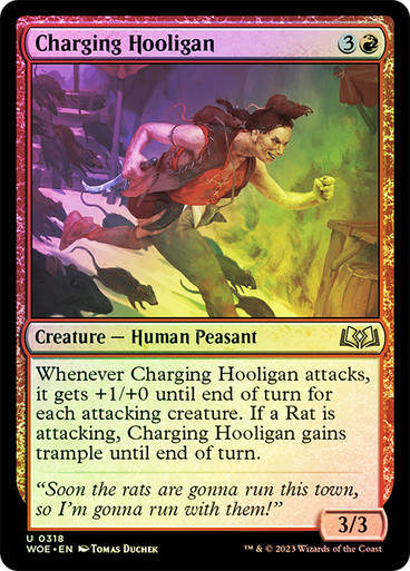 Charging Hooligan (woe) / JumpStart / Foil