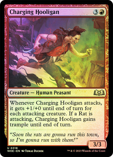 Charging Hooligan (woe) / JumpStart / Foil