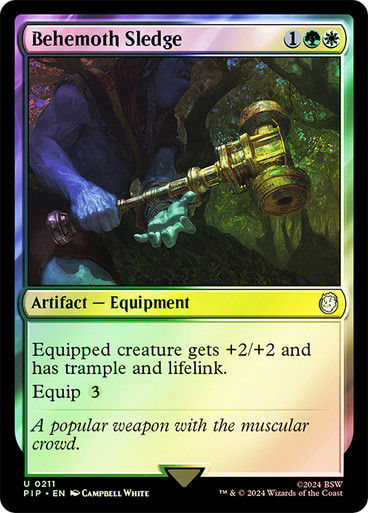 Behemoth Sledge (pip) (211) / Foil