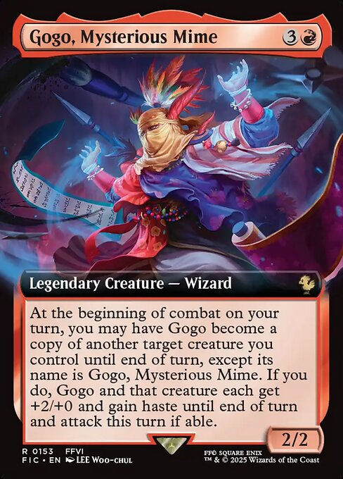Gogo, Mysterious Mime (FIC) (153) / Extended Art