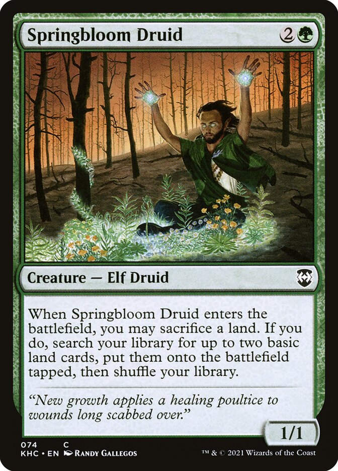 Springbloom Druid (KHC) (74)