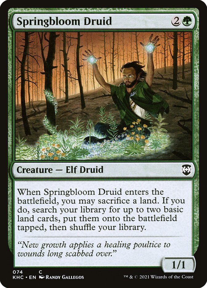 Springbloom Druid (KHC) (74)