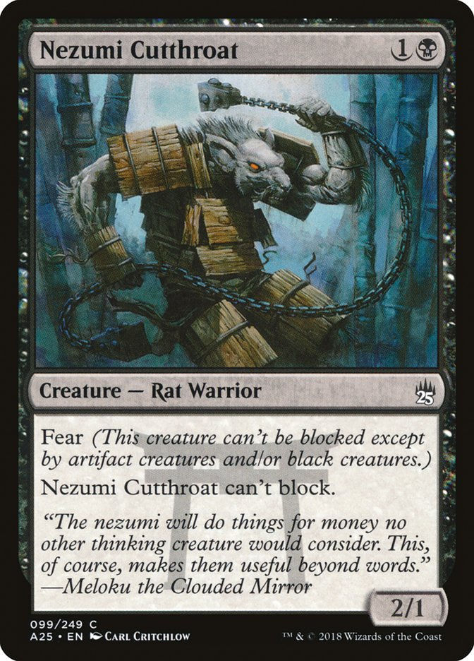 Nezumi Cutthroat (A25) (99)