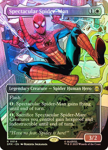 Spectacular Spider-Man (SPM) (14) / Borderless / Foil