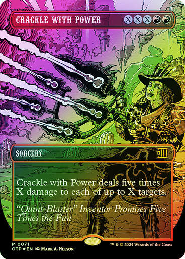 Crackle with Power (otp) (71) / Textured Foil