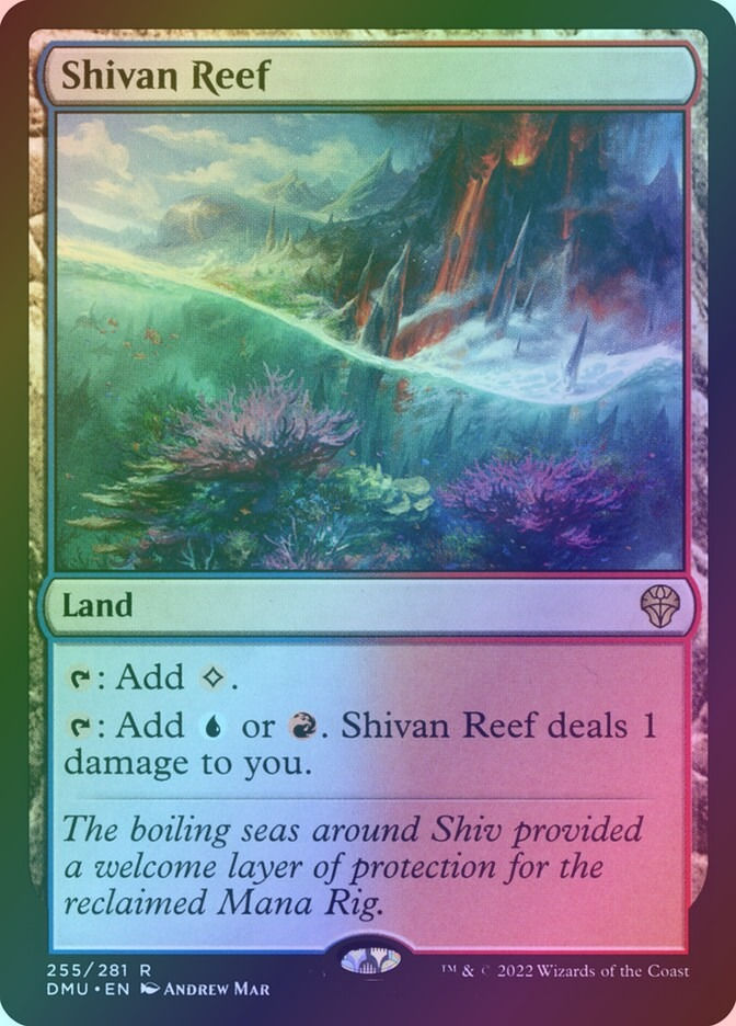 Shivan Reef (DMU) (255) / Foil