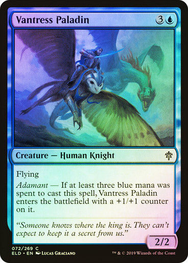Vantress Paladin (ELD) (72) / Foil