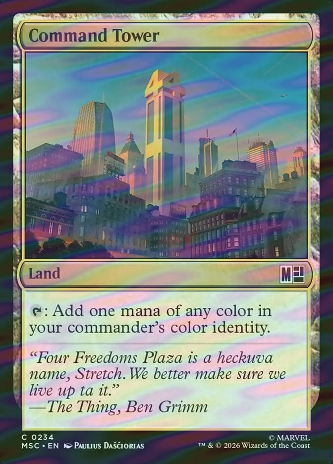 Command Tower (MSC) (234) / Surge Foil